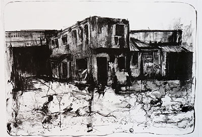 Jemma Gunning - British Road I Lithograph